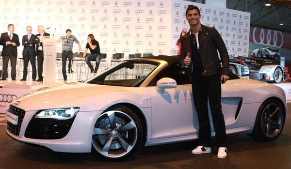 Cristiano Ronaldo With His Cars - Photo Collection