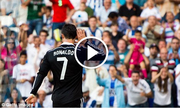 Cristiano Ronaldo practiced his hat-trick skill against Espanyol as Real took the match by 4-1