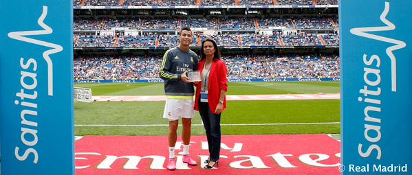 sr4 29092015 - Cristiano Ronaldo wins Healthiest Player in 2014-15 season Award