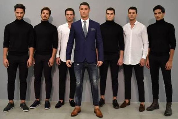 Cristiano Ronaldo makes catwalk debut for CR7 Footwear