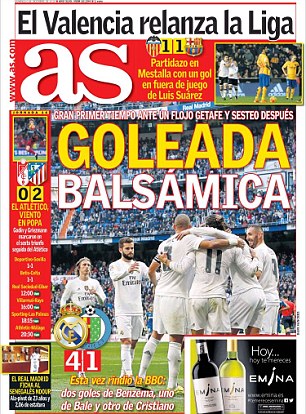 How Spanish press Reacted to Real Madrid win against Getafe?