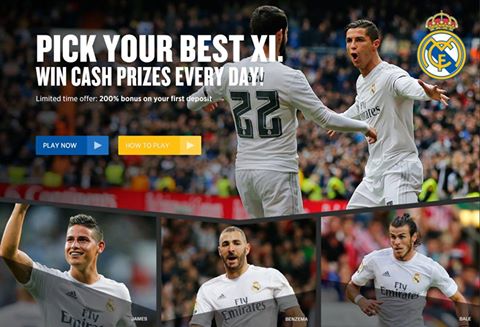 Great news! Real Madrid has kick off Fantasy Sports Partnership with leading Fantasy Platform