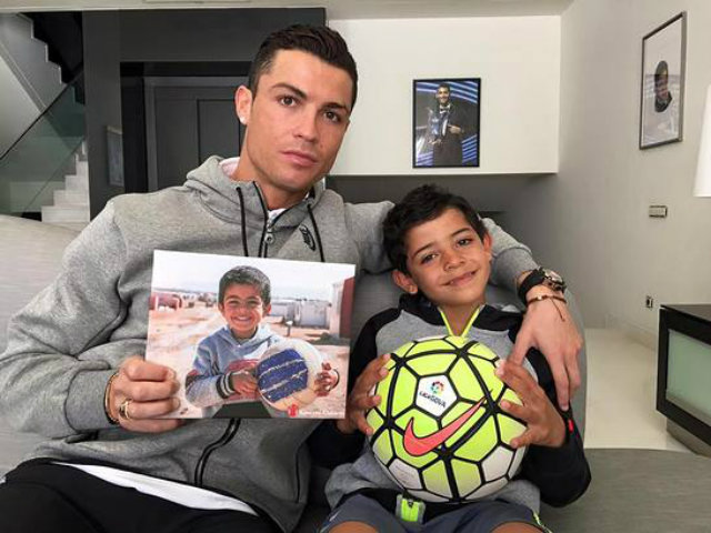 sr4 - 14032016 WOW!! Cristiano Ronaldo reveals support for Syrian Refugee Children