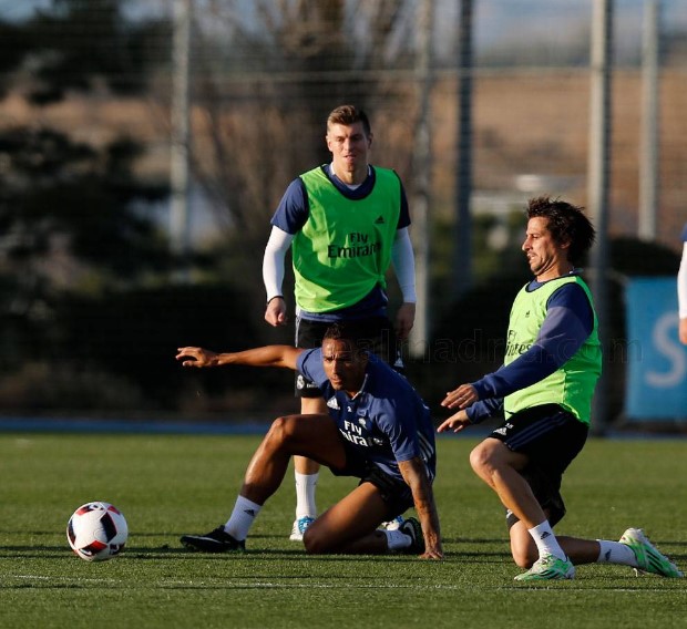 Real Madrid squad returned to training after Christmas break
