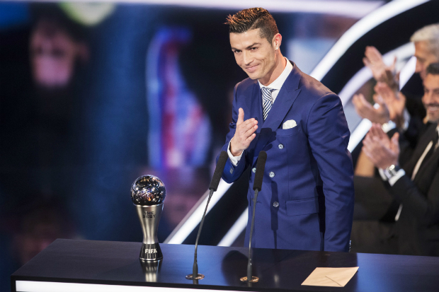 Ronaldo's Acceptance Speech after Winning FIFA Best Player Award 2016