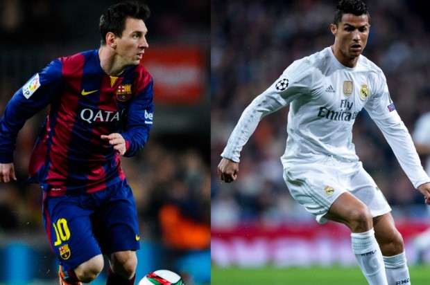 Cristiano Ronaldo and Lionel Messi as 18-year-olds