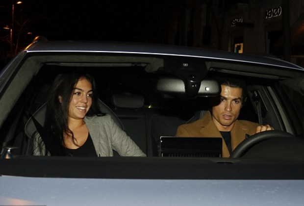Cristiano Ronaldo takes Georgina Rodriguez out for a romantic dinner