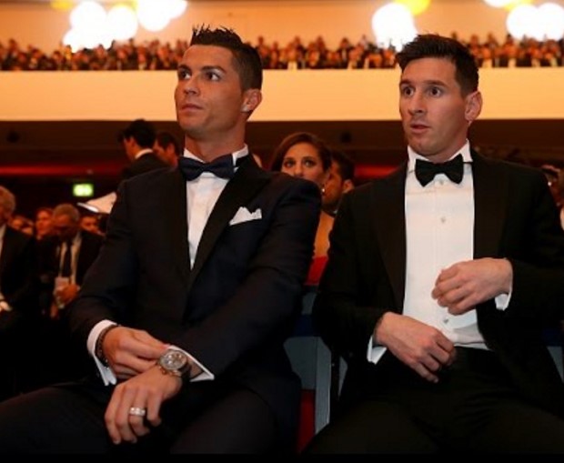 Video: Cristiano Ronaldo and Lionel Messi competitors on the pitch, friends off it