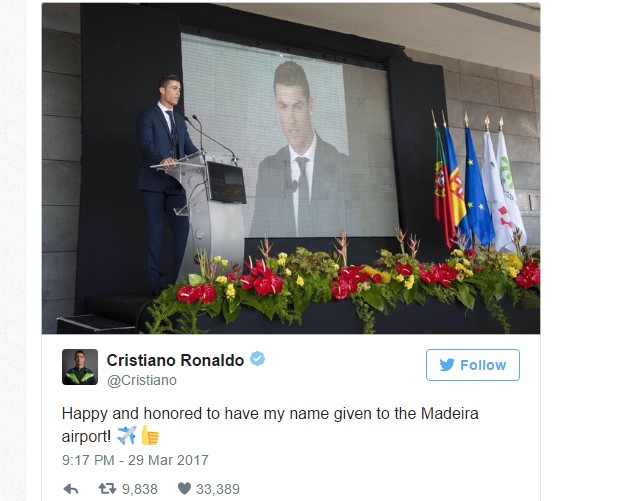 Rangers legend Peter Lovenkrands appreciated for hilarious Cristiano Ronaldo statue comparison