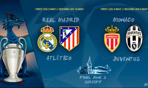 Champions League Semi-Final - Real Madrid will face city rivals Atletico Madrid
