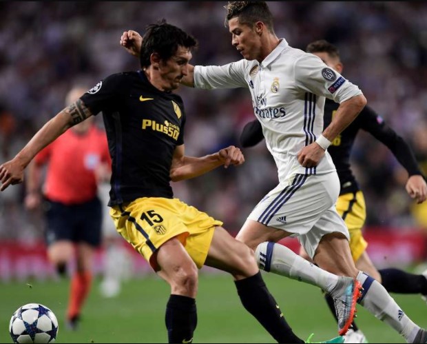 Video - The movement of Cristiano Ronaldo before the third goal vs Atletico Madrid