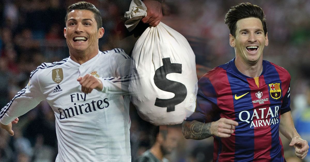 A Quick Look at Ronaldo vs Messi Deals Off The Pitch