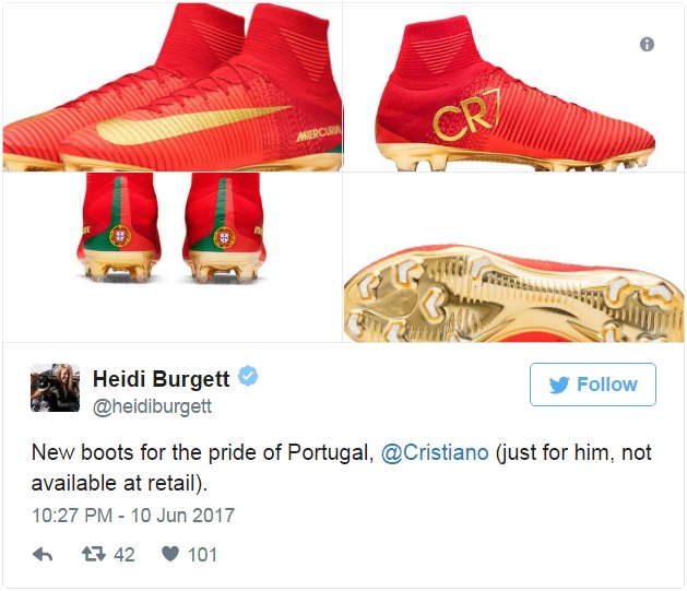 CR7 Mercurial Campeões: New Portugal Boots for Ronaldo by Nike
