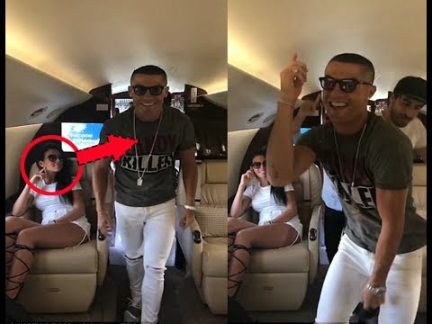 Ronaldo celebrates Champions League Win 2017 with New Haircut, Girlfriend and Dancing!