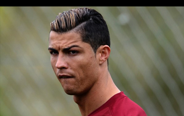 Christiano Ronaldo Undercut Hairstyle