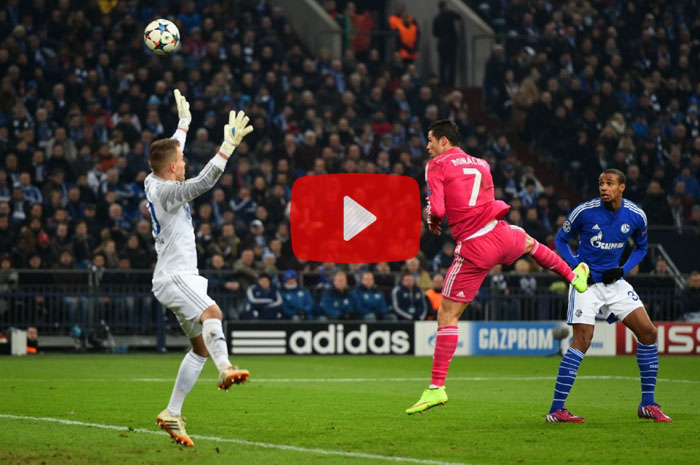 All Goals Real Madrid vs Schalke 04 - Mar 03 2015 [Video]
