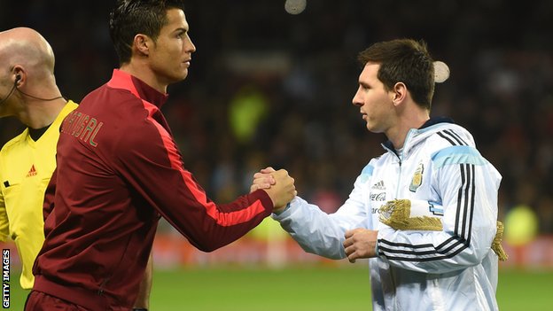 Lionel Messi better than Cristiano Ronaldo, says Pele