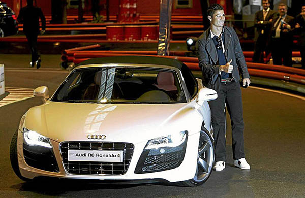Cristiano Ronaldo With His Cars- Photo Collection