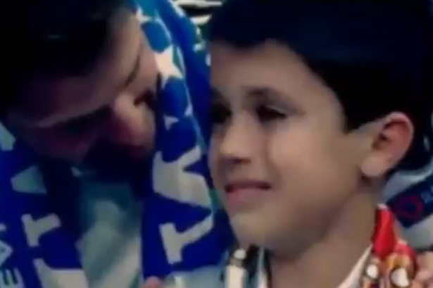 Cristiano Ronaldo strikes a ball in a child's face - instantly makes up for it