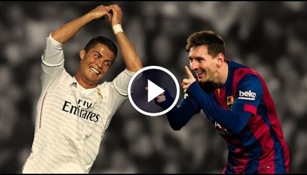 Lionel Messi vs Cristiano Ronaldo 2015 Ballon D'Or Battle