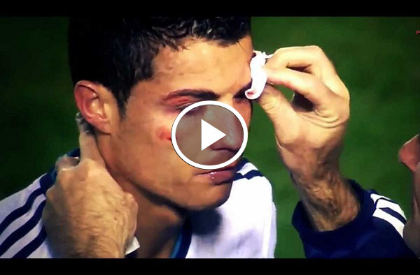 Cristiano Ronaldo Injuries and Fouls - Video