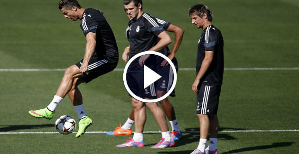 Cristiano Ronaldo Magic Skill During Training Session