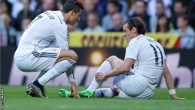 Real Madrid Confirms Bale's Calf Injury! Would Ronaldo Be Enough To Sustain Madrid?