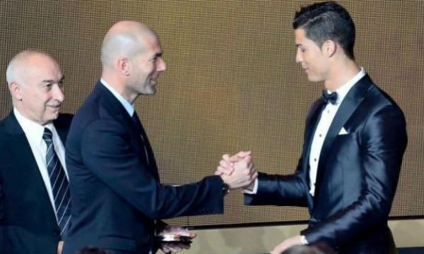 feauterd image - 13102015 The Rivalry of Cristiano Ronaldo with Messi is only pushing him to get the best - Zinedine Zidane