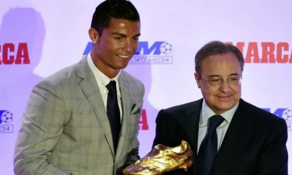 feauterd image - 14102015 Thank you Cristiano Ronaldo on behalf of all Madridistas - Madrid president Perez hails Ronaldo