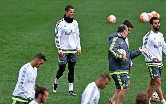 Rafael Benitez commented on alleged bust up with Cristiano Ronaldo and Sergio Romos