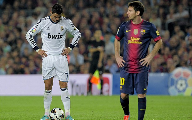 Manchester United highlight the difference between Lionel Messi and Cristiano Ronaldo
