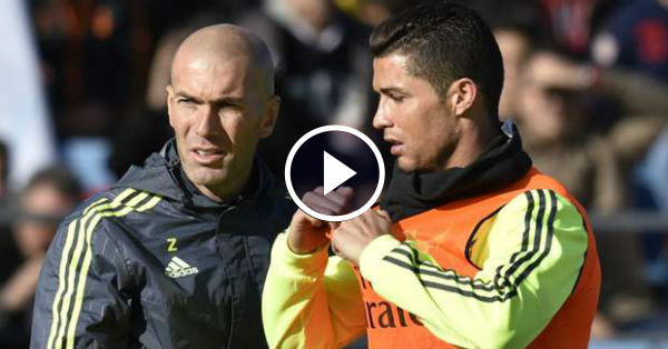 Zidane speaks about Cristiano