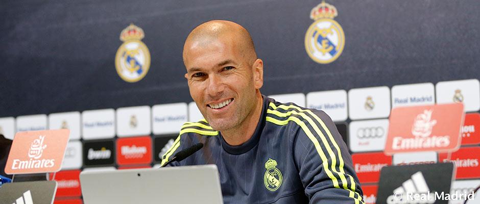 sr4 05032016 - Press talk - Zinedine Zidane talked to media in front of Celta de vigo