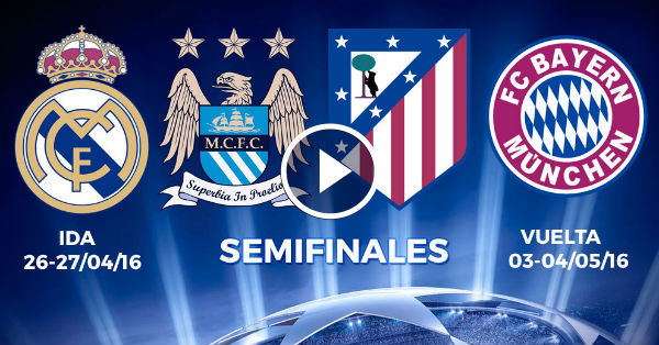 Champions League semifinals draw