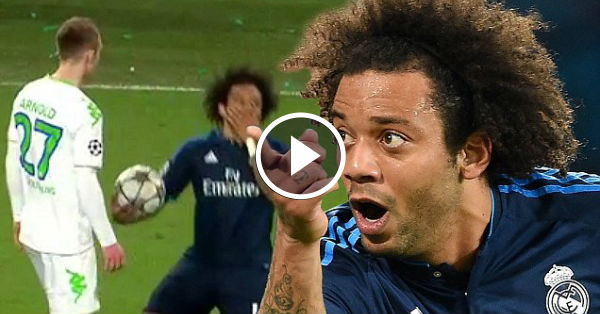 Marcelo deserved a red card