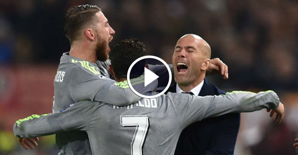 Ronaldo influences Zinedine Zidane