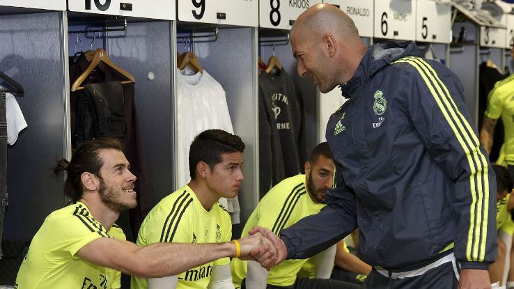 Florentino Perez hailed Zidane for guiding Real Madrid to Champions League glory