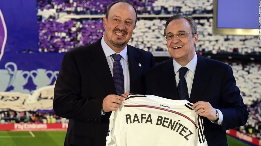 Rafa Benitez talks about the similarities of managing Real Madrid and Newcastle
