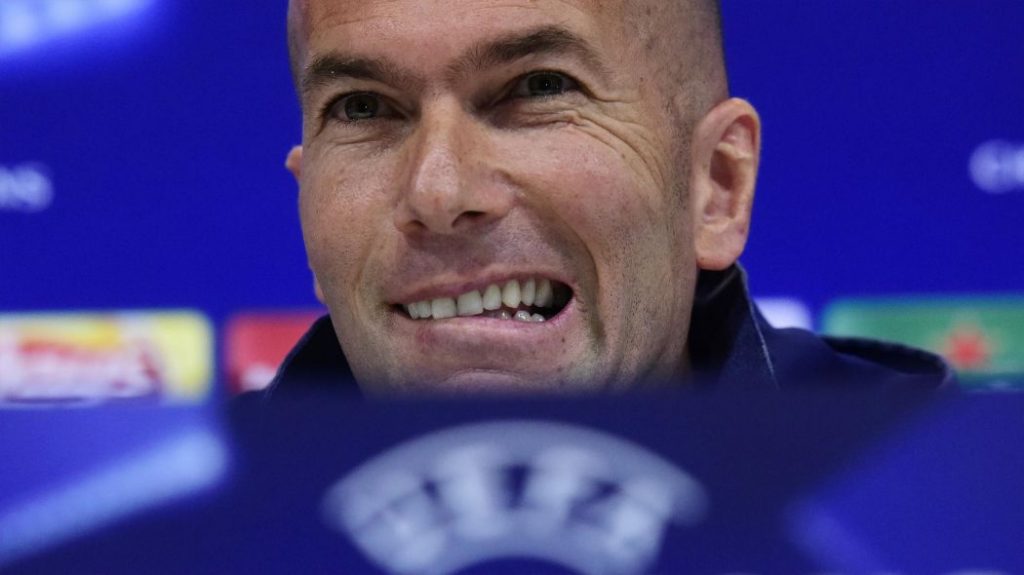 Zinedine Zidane is happy to coup with pressure at Real Madrid