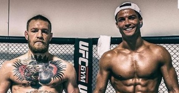Did you know Cristiano Ronaldo once put Conor McGregor’s coach in a headlock?
