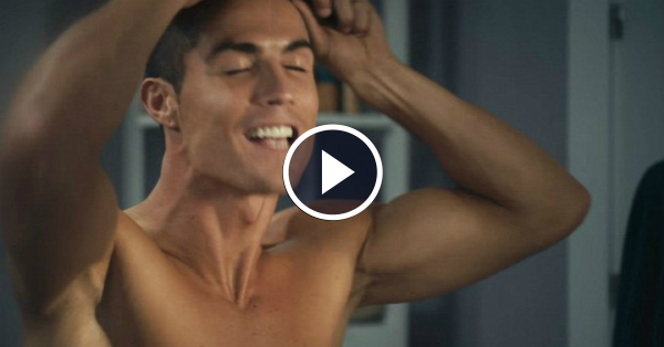 WOW!! Cristiano Ronaldo stars in strange home alone style advert