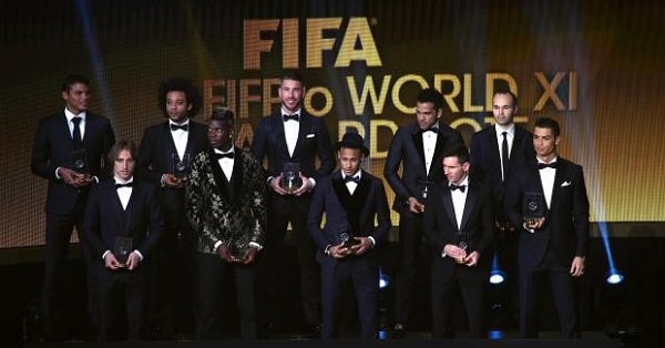 Cristiano Ronaldo and Lionel Messi lead the 55-Man 2016 FIFA FIFPro World 11 Shortlist
