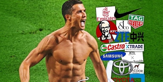 Nike, Tag-Heuer, KFC and Emirates among several companies to back Cristiano Ronaldo