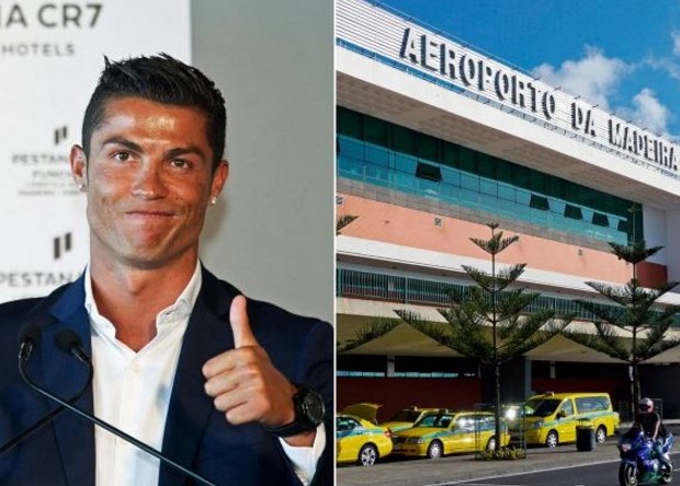 Welcome to the Cristiano Ronaldo airport!