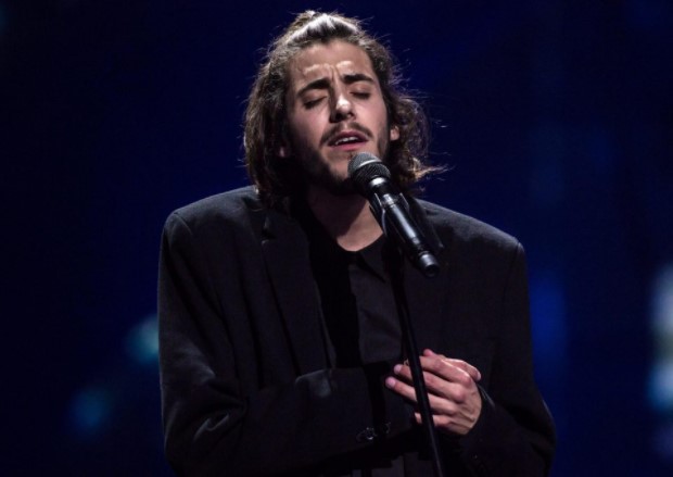 Eurovision song contest winner Salvador Sobral says Cristiano Ronaldo is the real national hero