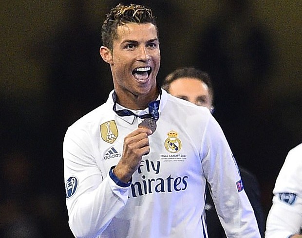 Ronaldo Appears on UK Most Watched Videos List - More Than Once!
