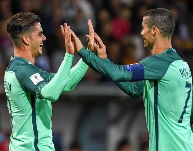 Andre Silva responds to Cristiano Ronaldo proclaiming him the future of Portugal