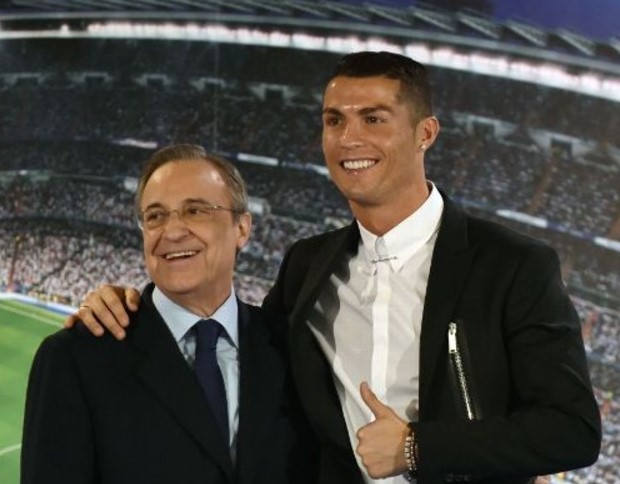 Real Madrid president says Cristiano Ronaldo's apparent dissatisfaction is "all very strange"